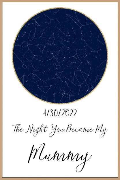 Night You Became My... Framed Print