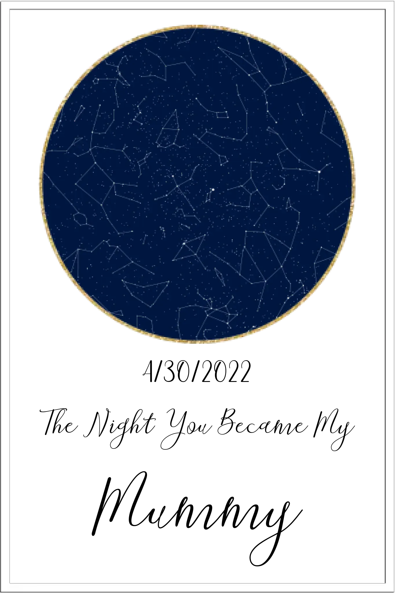 Night You Became My... Framed Print