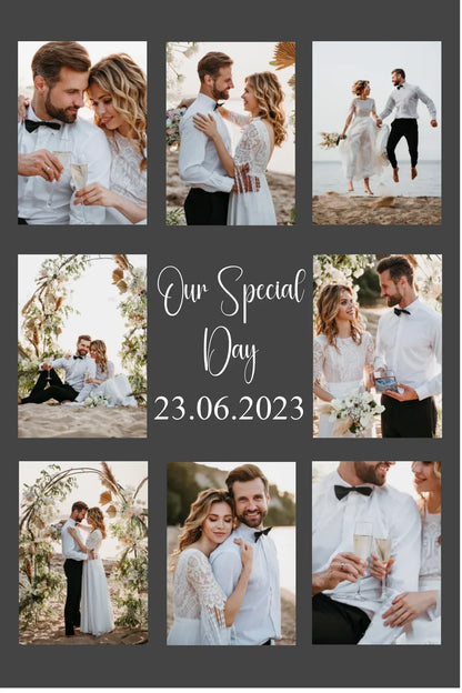 Our Special Day Personalised Blanket
