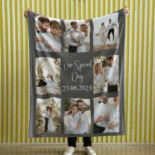 Our Special Day Personalised Blanket