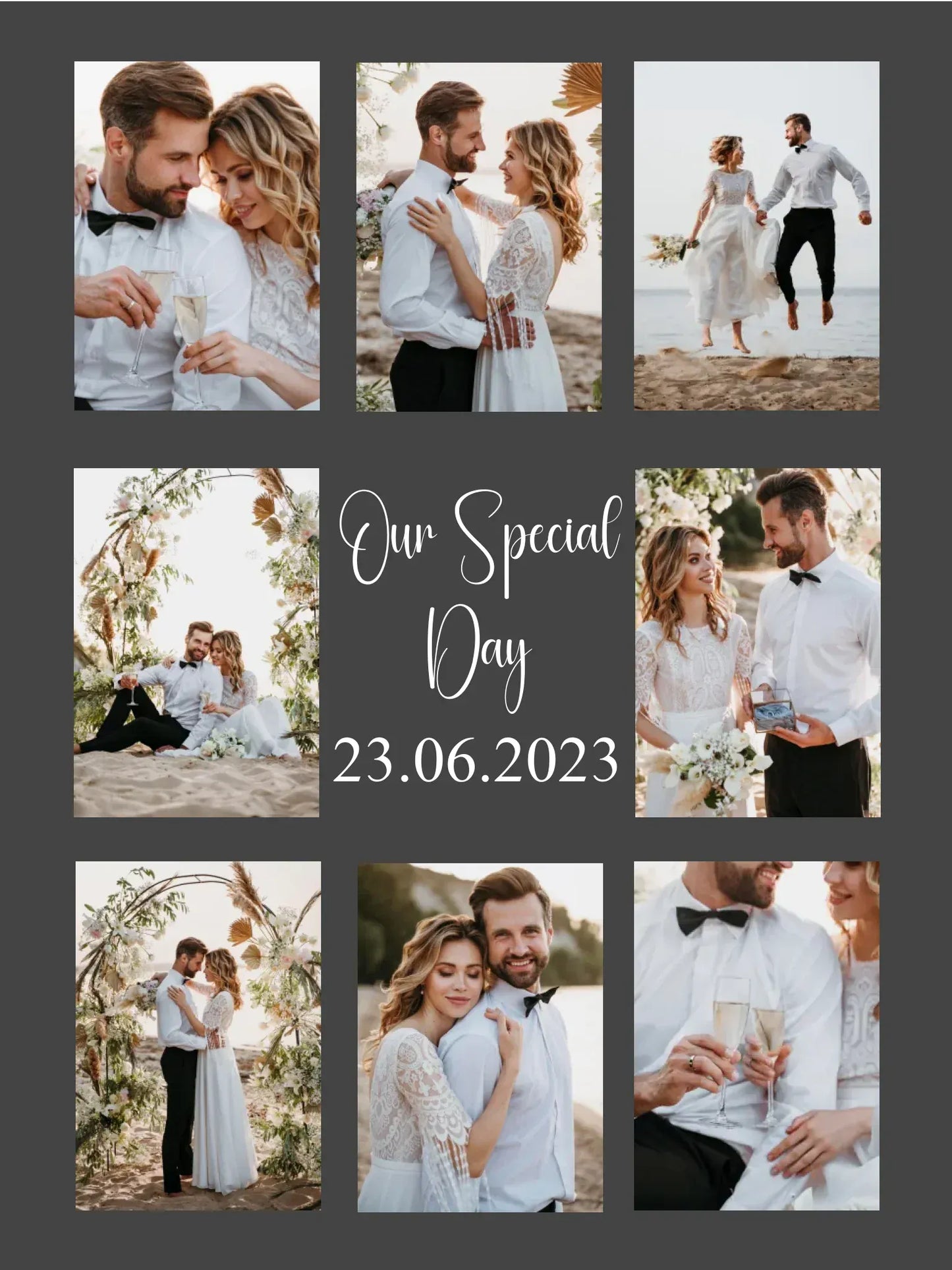 Our Special Day Personalised Blanket