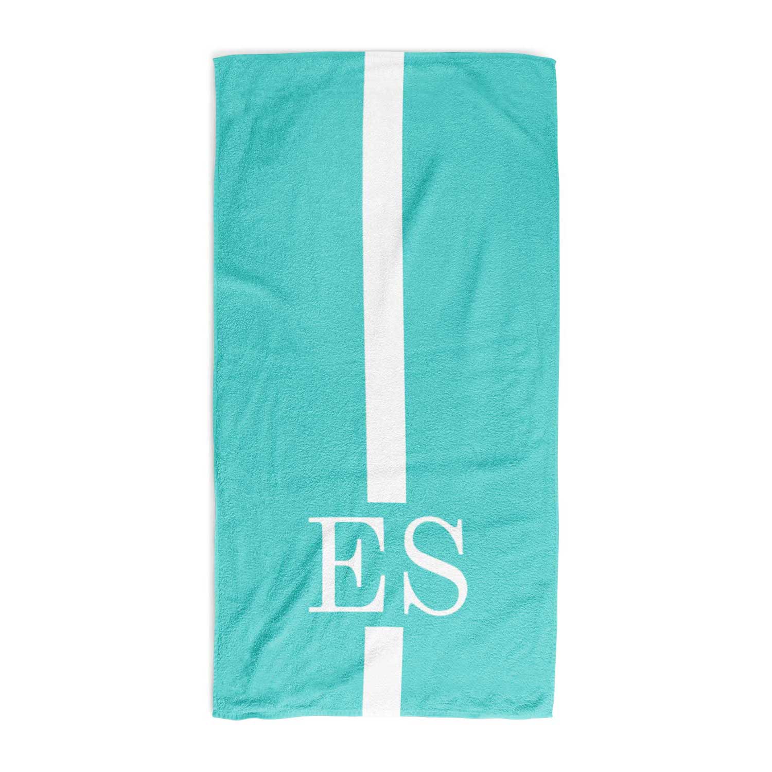 Initial Stripe Personalised Towel
