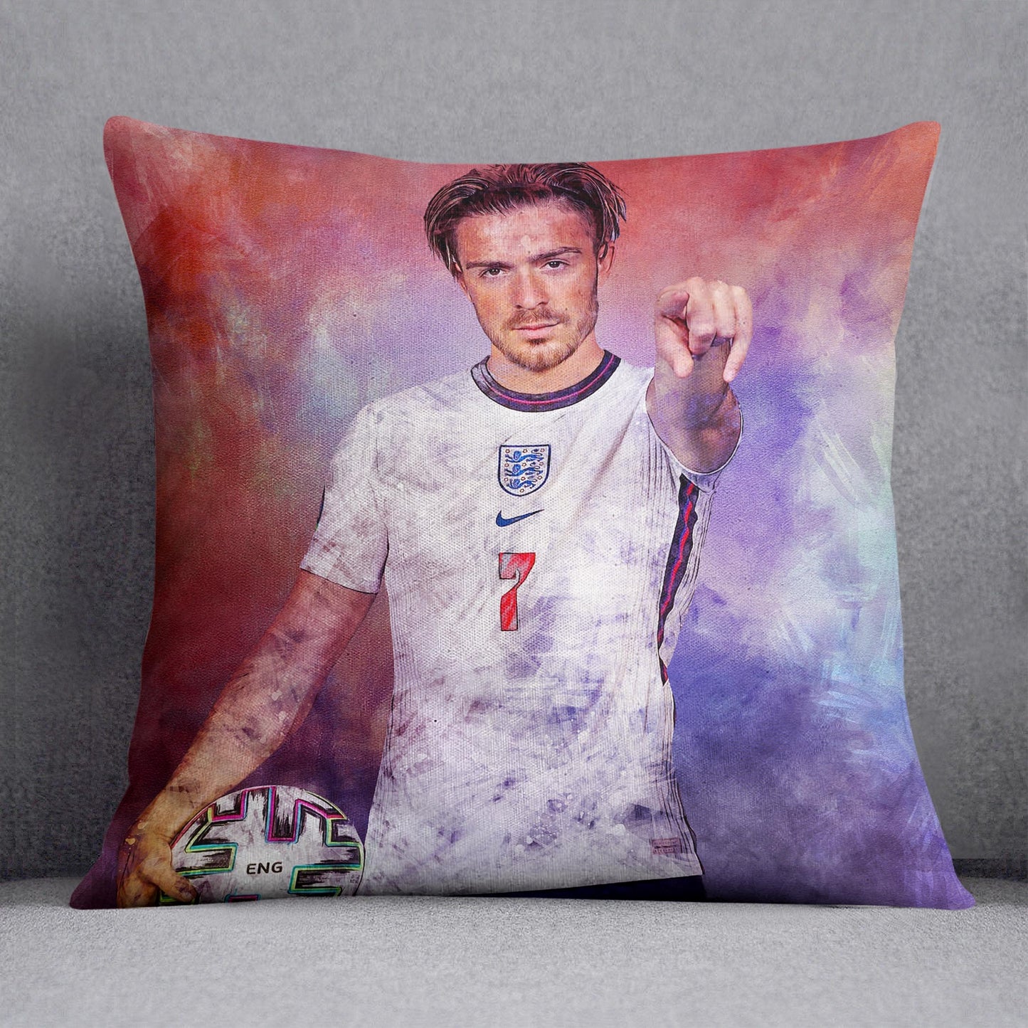 Jack Grealish England Cushion