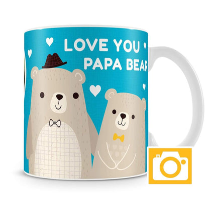 Papa Bear Personalised Mug