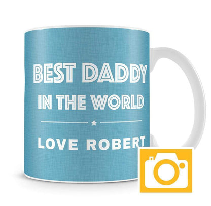 Personalised Best Daddy in the World Mug