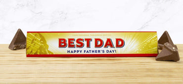 Personalised Father's Day Toblerone Large