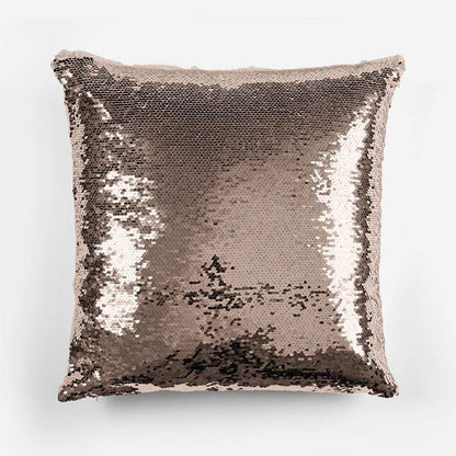 Personalised Just Be You Pink Llama Sequin Magic Cushion