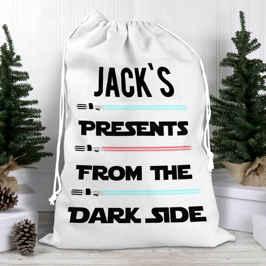 Presents from the Darkside Personalised Santa Sack